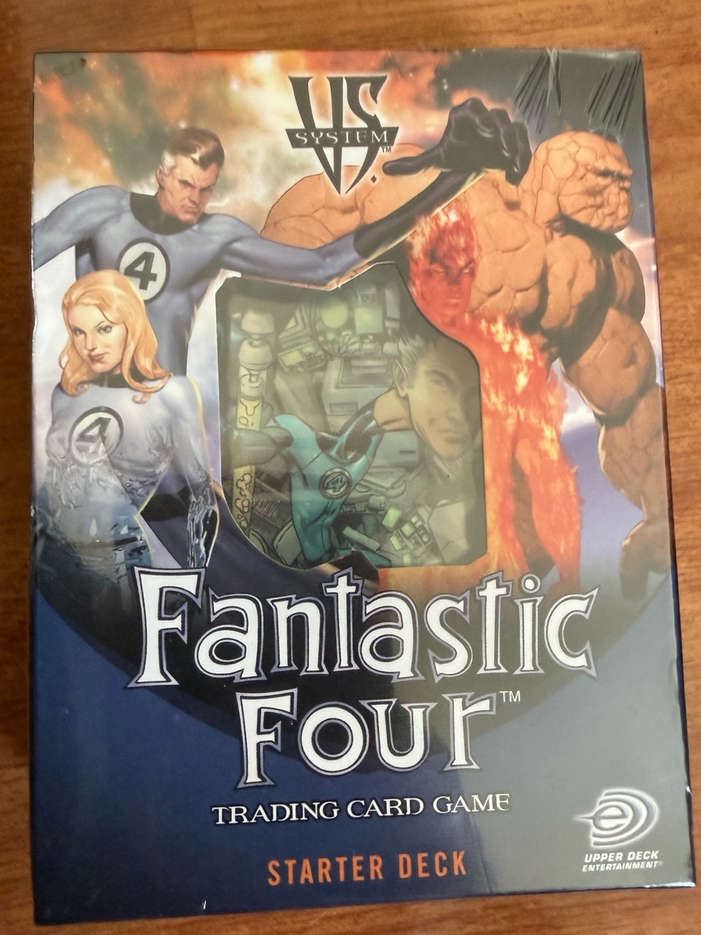 Marvel Fantastic Four Trading Card Game Starter Deck - Blue & Orange